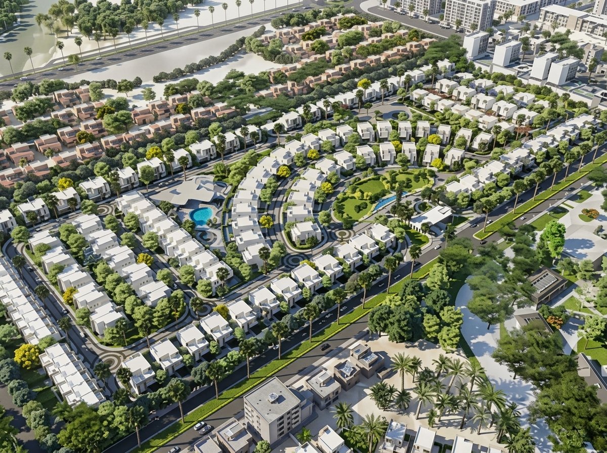 توين هاوس للبيع في برج العرب 402 متر بدون مقدم
