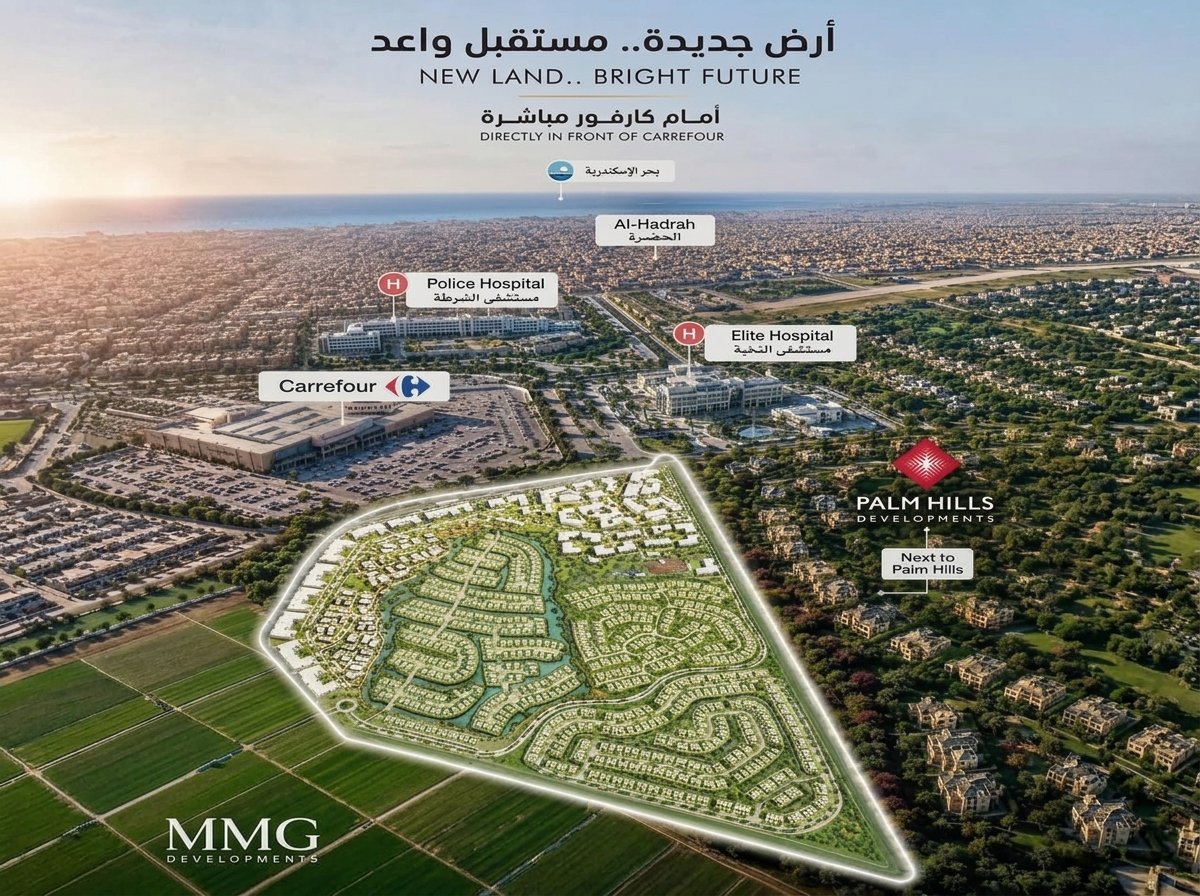 فلل للبيع بالاسكندرية بالتقسيط